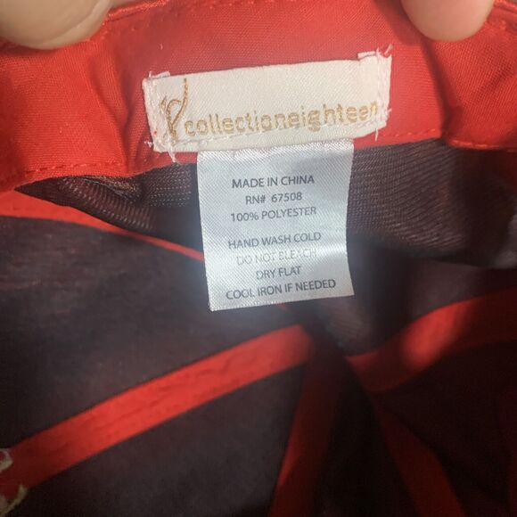 Red Satin Christmas Hat Cap Sleigh’n It Strapback "Collectioneighteen" - Picture 8 of 8